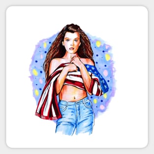 Milla Jovovich Sticker